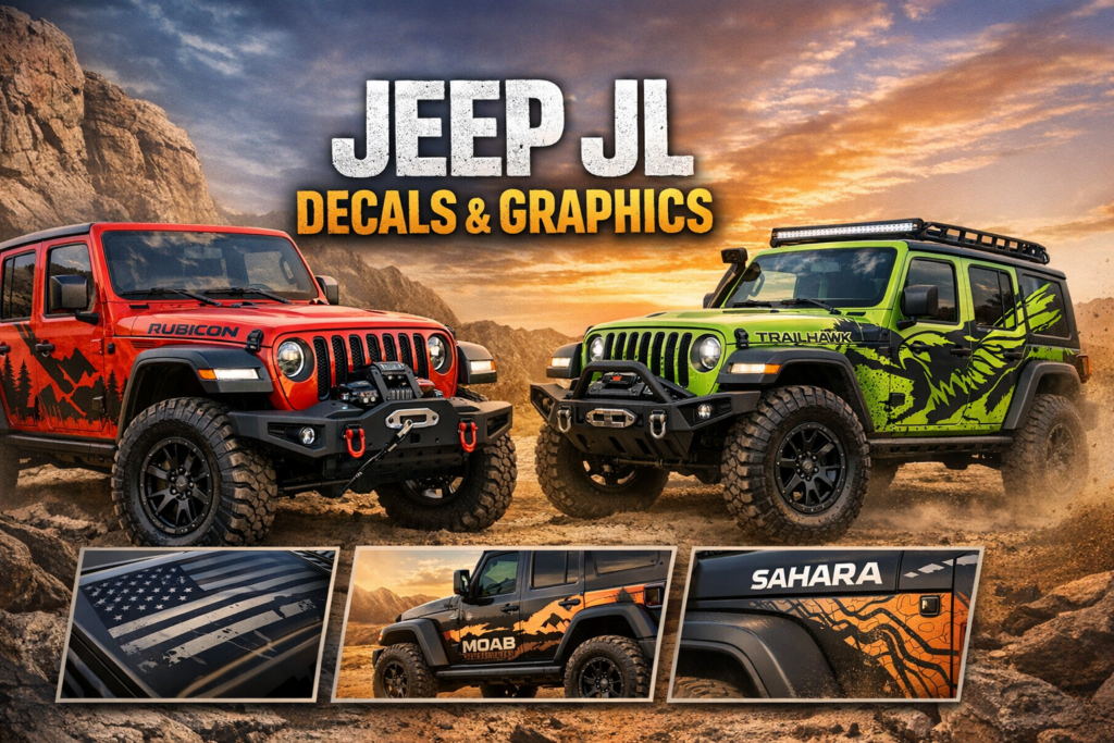 Jeep JL Decals and Graphics: The Ultimate Guide to Customizing Your Wrangler